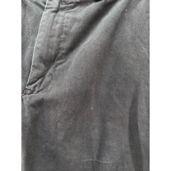 Mens Polo by Ralph Lauren Preston Pants Size 35x32 Black Green Pony SEE DESC - Picture 8 of 12